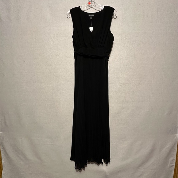 NWT Tribal Femme Lined Plisee Tie Dress - size 12 - Picture 4 of 9